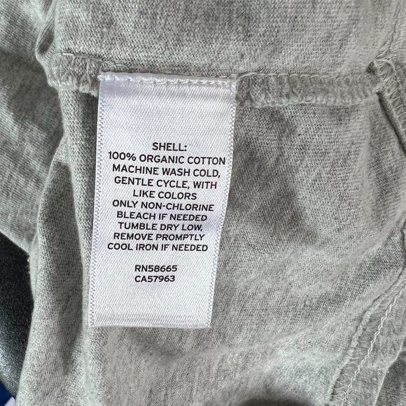 NWOT OPEN EDIT Boxy Crop T-Shirt in Grey Light Heather (L) - Picture 8 of 10